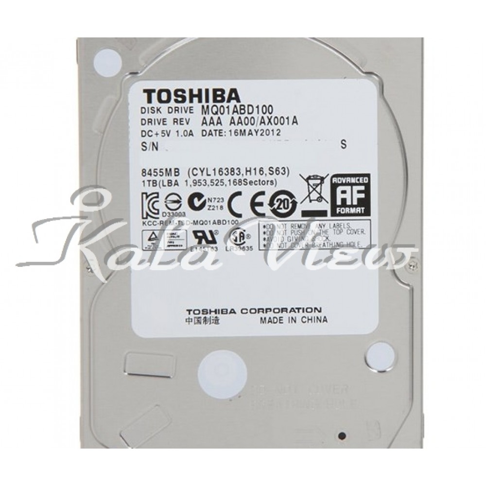 Disque Dur Portable TOSHIBA 1To MQ01ABD100 - 2,5" - Testé Et Fonctionnel